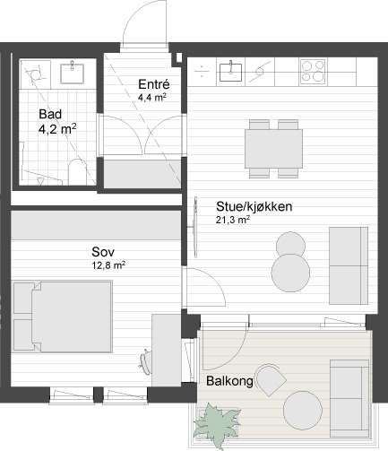 Plantegning 1